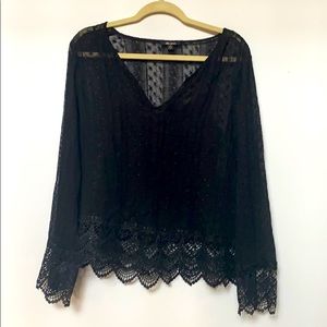 Ella Moss Lace top with built in Tank